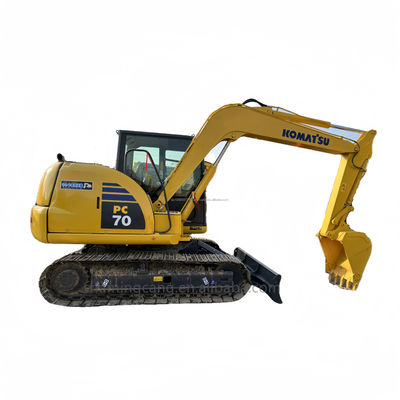 Hydraulic Excavator Crawler Komatsu PC70 Used Excavator for Your Construction Needs
