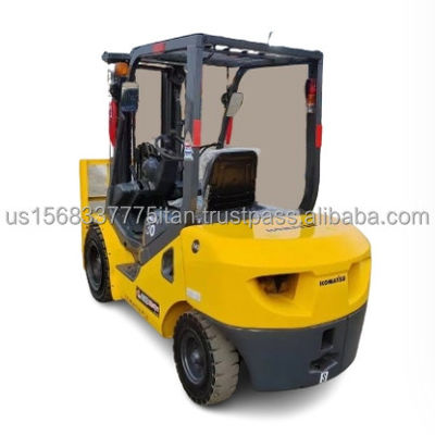 Used Small Komatsu Forklift 3 Ton with Hangcha Engine and Original Hydraulic Pump