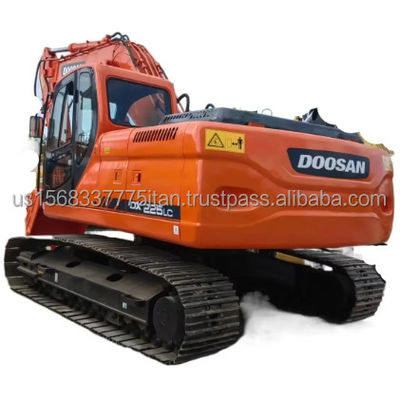 22.5ton Operating Weight Used Doosan Dx225 Excavator for Your Construction Needs