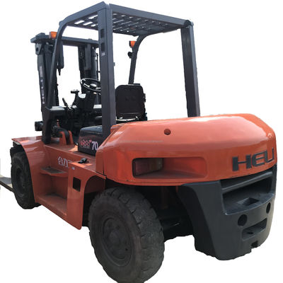 Great Performance Second-hand Heli Forklift with 7 Ton Capacity and Diesel Engine