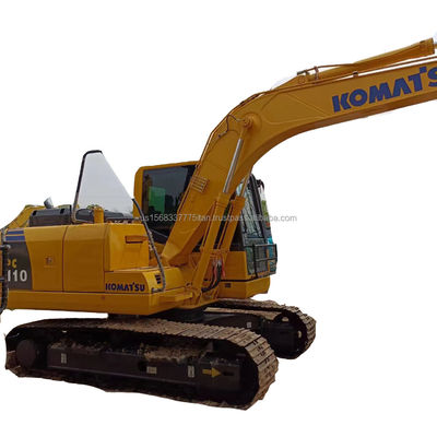 Komatsu PC110-8 Hydraulic Crawler Excavator 11 Ton Used Japan with 0-2000 Working Hours
