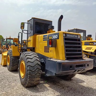 Original Japan Used KOMATSU WA380 Loader with and Original Hydraulic Valve