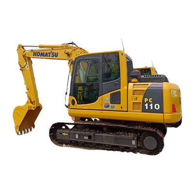 11 Ton Komatsu PC110-8 Excavator with Low Oil Consumption and Original Hydraulic Cylinder