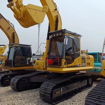 Original Komatsu PC220 Excavator with 0-2000 Working Hours and 22000 KG Machine Weight
