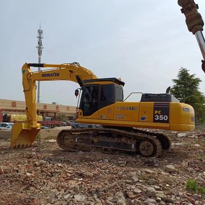 Used Komatsu PC350-7 PC220-7 PC220-8 Crawler Excavator with Machine Weight 35000 KG