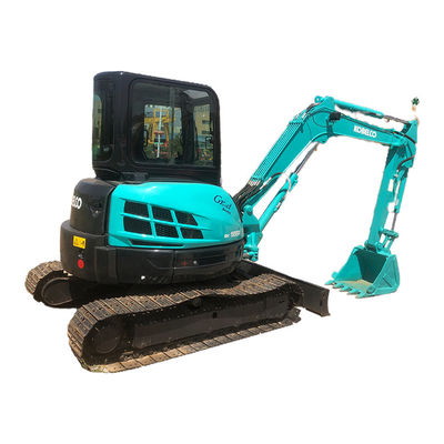 0.21M³ Bucket Capacity Used Kobelco SK55SR Crawler Excavator/ Original Hydraulic Valve