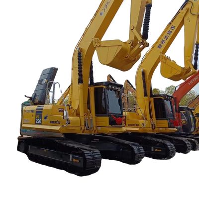 Used Komatsu Excavator Original PC220 Excavator with 1.2M³ Bucket Capacity in Japan