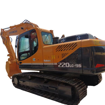 Used Hyundai 220LC-9S Excavator with 1.22M³ Bucket Capacity and Low Working Hours