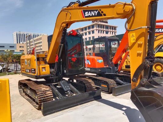 2016 SANY SY75C Pro Mini Digger in Good Condition with Original Hydraulic Cylinder