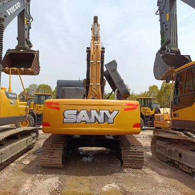 Used Sany SY215C 215C Excavator 21 Ton Crawler Digger with Original Hydraulic Cylinder