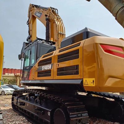 48 Ton SANY SY485H Used Excavator Digger with Original Hydraulic Pump and Consumption