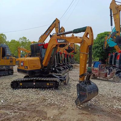 Sany SY60C excavator with excellent working performance and 0-2000 working hours