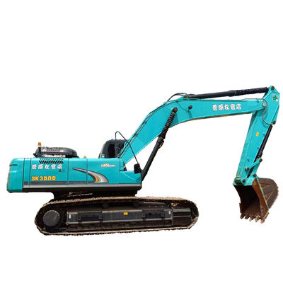Original Hydraulic Cylinder and Valve 35 Ton Kobelco SK350 Excavator Second Hand Digger