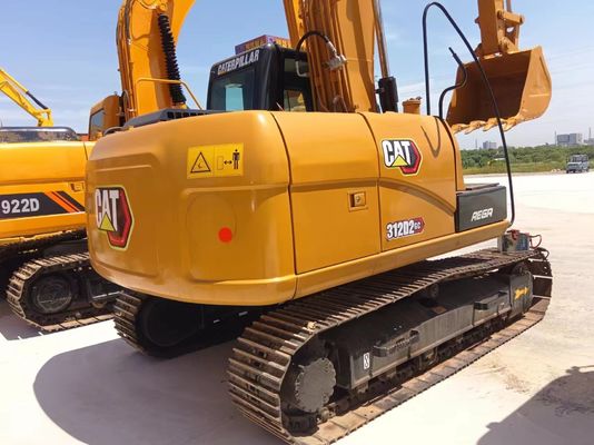Operating Weight 12ton CAT 312 312D Digger 2016 Used Excavator Caterpillar Machinery