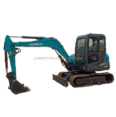 SWE60E Hydraulic Crawler Excavator Used 6TON Operating Weight Working Hours 0-2000