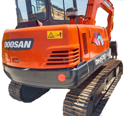 Second-hand DOOSAN DH55 Excavator 6TON Good Efficiency Hydraulic Construction Machine