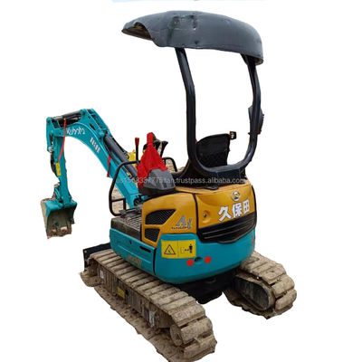 Building Material Shops Used KUBOTA KXU17 Excavator with Features and Core Components