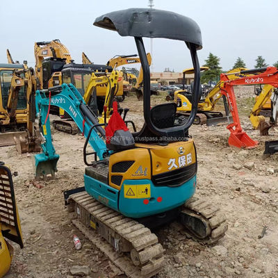Building Material Shops Used KUBOTA KXU17 Excavator with Features and Core Components