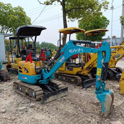 Building Material Shops Used KUBOTA KXU17 Excavator with Features and Core Components