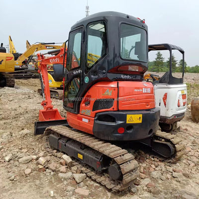 Mini Excavator 3.5 Tons KUBOTA KXU35 with Core Components Engine Pump Motor Bearing PLC