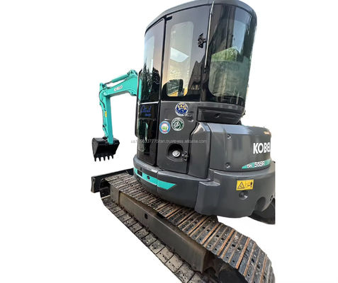Used Kobelco SK55SR Excavator with Original Hydraulic Pump and Low Working Hours