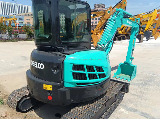 Used Kobelco SK55SR Excavator with Original Hydraulic Pump and Low Working Hours