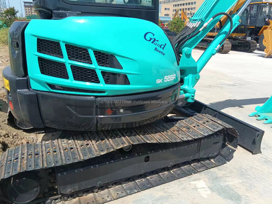 Used Kobelco SK55SR Excavator with Original Hydraulic Pump and Low Working Hours