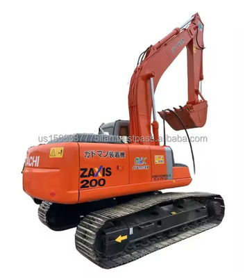 Big 20 Ton Hitachi ZX200 Excavator Made in Japan for Building Material Shops