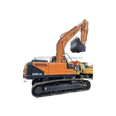 22 Ton Used Hyundai 220 Model Crawler Excavator from Korea Engine Hyundai Year 2016
