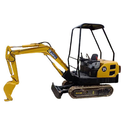 Used Komatsu PC18 1.8Ton Mini Digger Crawler Excavator 0-2000 Working Hours 11.2 kW