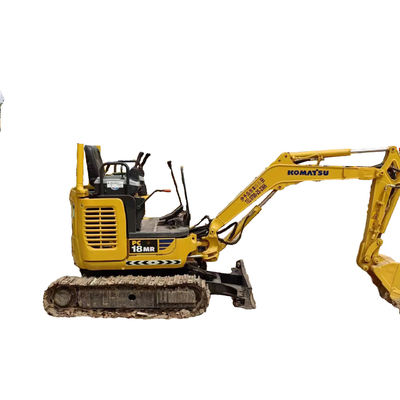 Great Komatsu PC18 1.8Ton Mini Digger Crawler Excavator with Original Hydraulic Valve