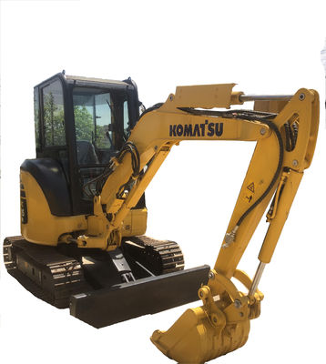Original Hydraulic Pump 2016 Used Komatsu PC35 3.5Ton Mini Digger Crawler Excavator