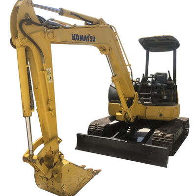 Used Komatsu PC40 4Ton Hydraulic Mini Digger Crawler Excavator With 0.2M³ Bucket Capacity
