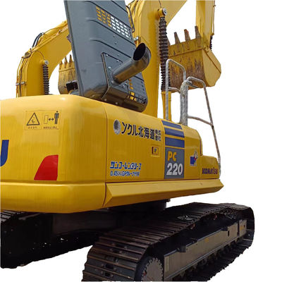 22ton Komatsu PC220 Excavator with Original Hydraulic Valve in High Demand