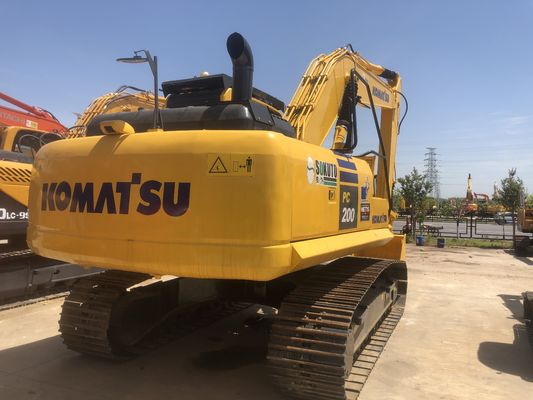 Original Komatsu PC200 Excavator 20TON Used Excavator with 1.2M³ Bucket Capacity