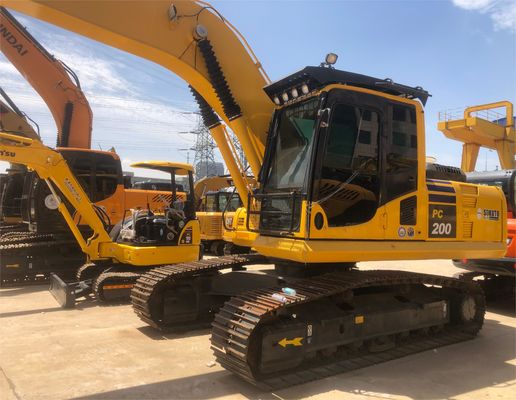 Used Komatsu PC200 Excavator with 0-2000 Working Hours and 20000 KG Machine Weight