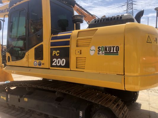 Used Komatsu PC200 Excavator with 0-2000 Working Hours and 20000 KG Machine Weight