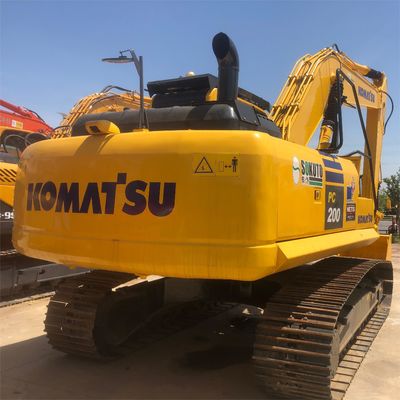 Used Komatsu PC200 Excavator with 0-2000 Working Hours and 20000 KG Machine Weight