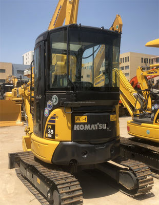 Komatsu PC35 Crawler Excavator with Original Hydraulic Cylinder and Low Working Hours