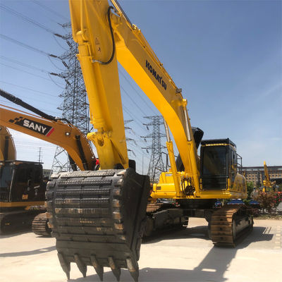 45ton KOMATSU PC450-7 Excavator Used Big Machine with and Original Hydraulic Valve