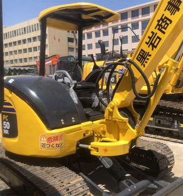 Komatsu PC50 Used Excavator Without Pilothouse Crawler Hydraulic 6TON Operating Weight