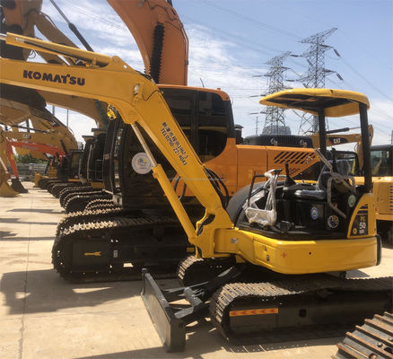 Komatsu PC50 Used Excavator Without Pilothouse Crawler Hydraulic 6TON Operating Weight