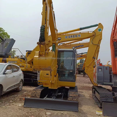 Used Komatsu PC56-7 Crawler Excavator with Low Working Hours and 5ton Operating Weight