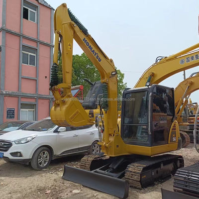 Used Komatsu PC56-7 Crawler Excavator with Low Working Hours and 5ton Operating Weight