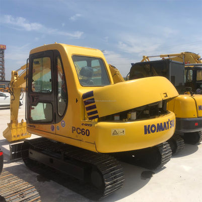 Original Hydraulic Pump Komatsu PC60 Used Excavator Crawler with 0-2000 Working Hours