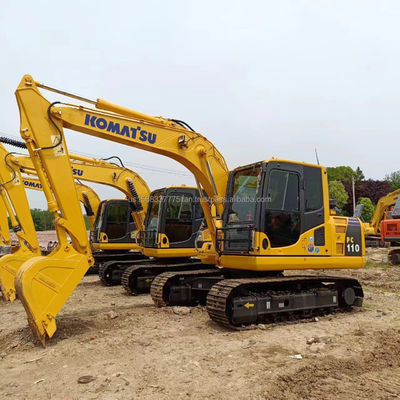 Komatsu PC110-8 Excavator Japan Used Hydraulic Crawler with 65kw Engine