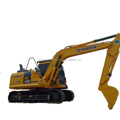 Shanghai Komatsu PC130 Excavator with Original Hydraulic Pump and Low Working Hours