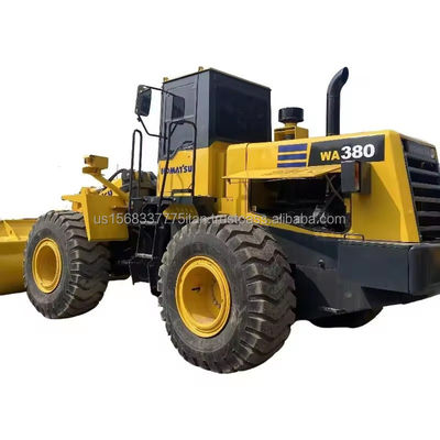 Second-hand Komatsu WA 380 Used Loader with Low Working Hours and Excellent Performance