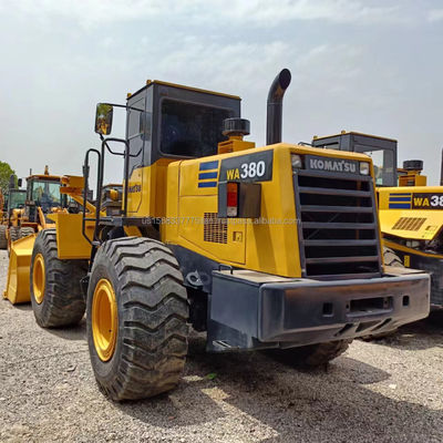 Second-hand Komatsu WA 380 Used Loader with Low Working Hours and Excellent Performance