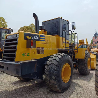 Second-hand Komatsu WA 380 Used Loader with Low Working Hours and Excellent Performance